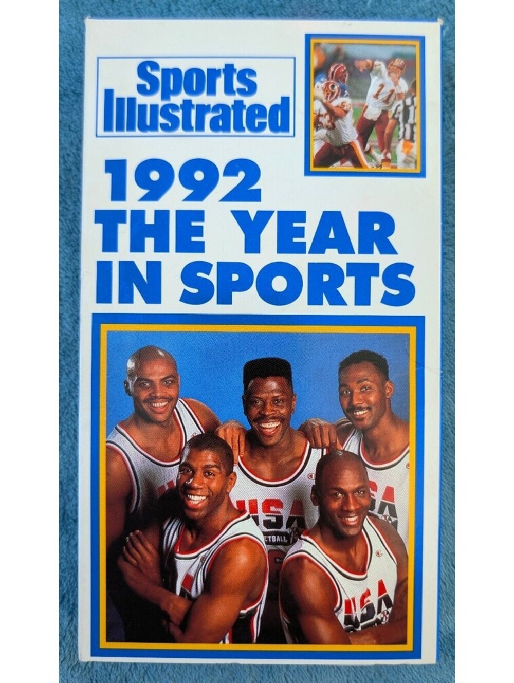 Sports Illustrated 1992 The Year in Sports VHS Tape HBO Michael Jordan Magic